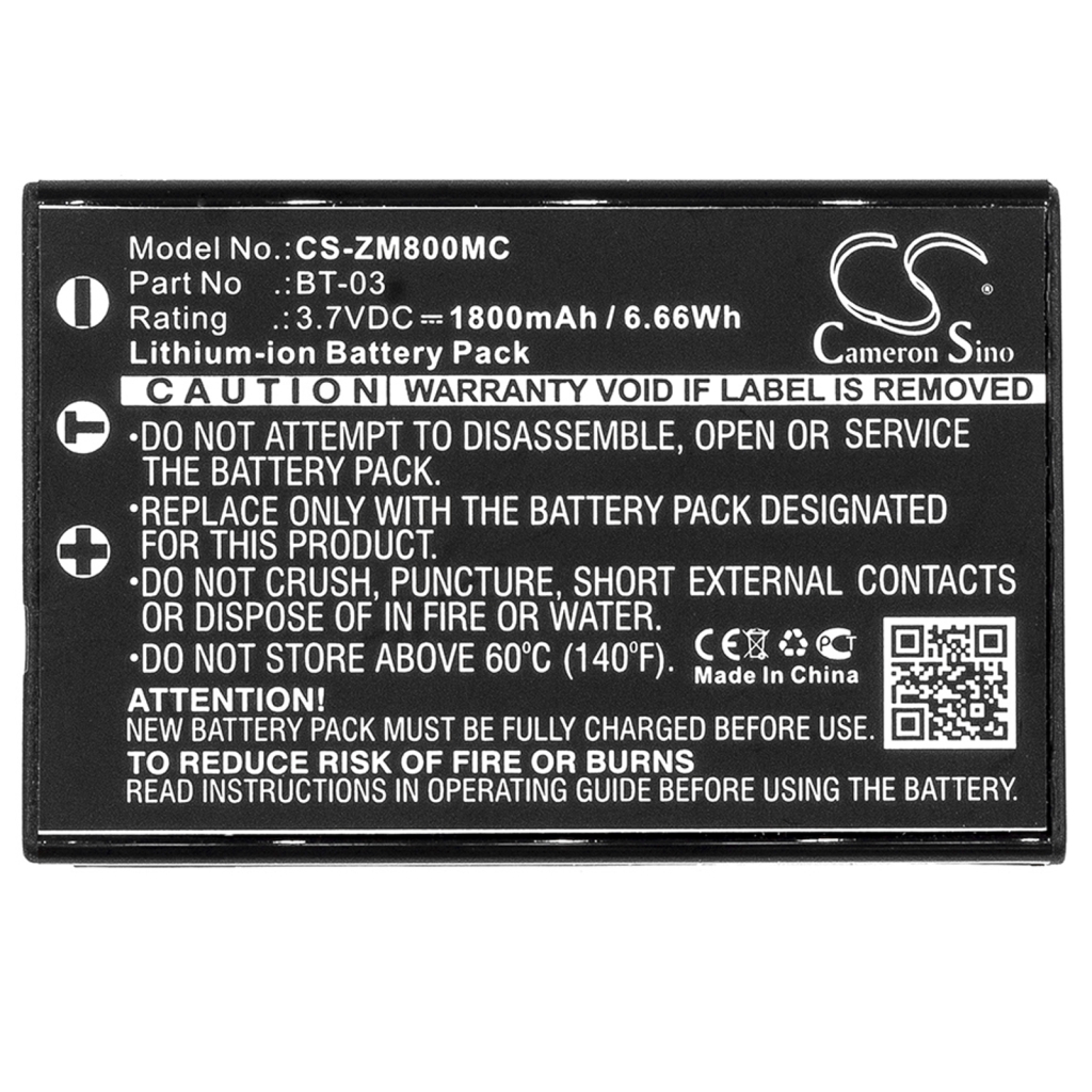 Camera Battery Zoom CS-ZM800MC