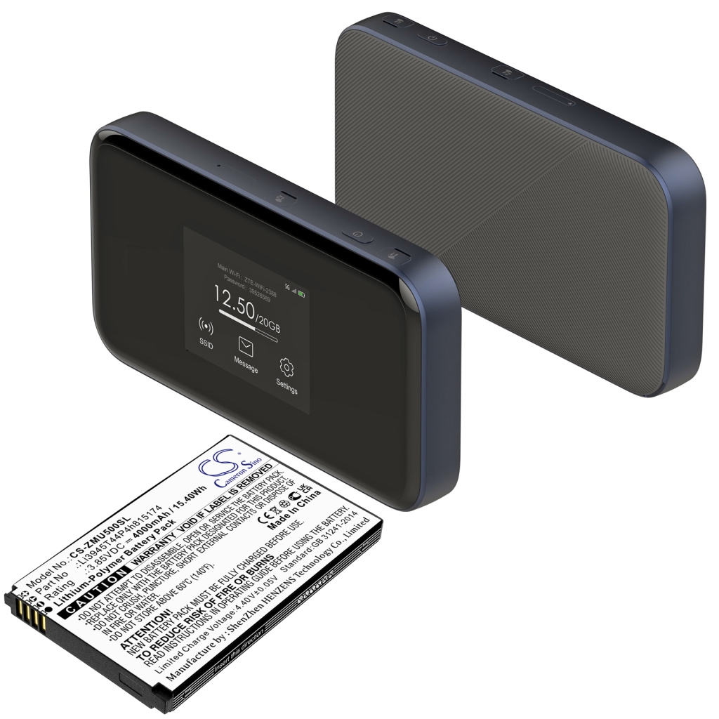 Hotspot Battery Zte CS-ZMU500SL