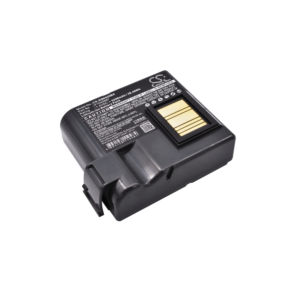 Printer Battery Zebra CS-ZQN420BX