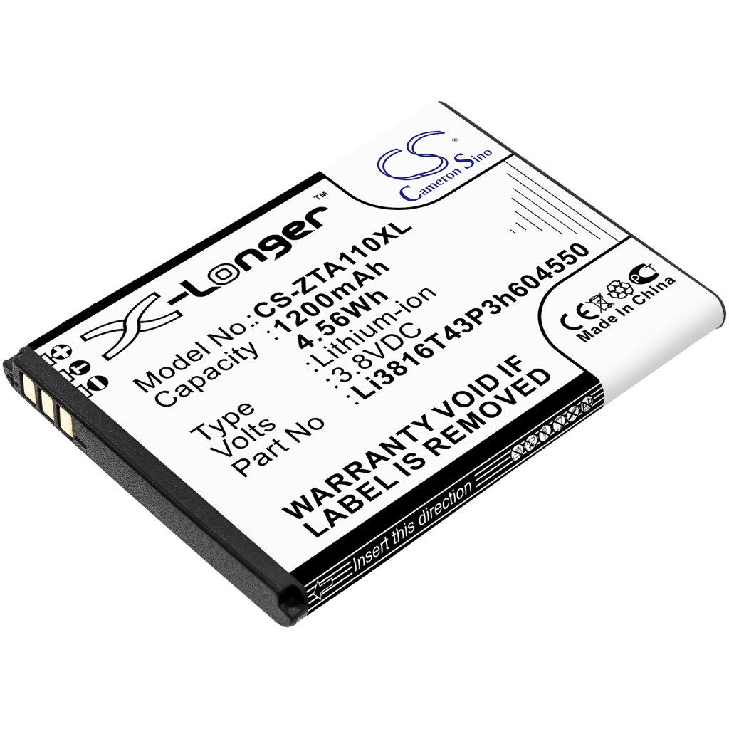 Battery Replaces Li3715T42P3h604550