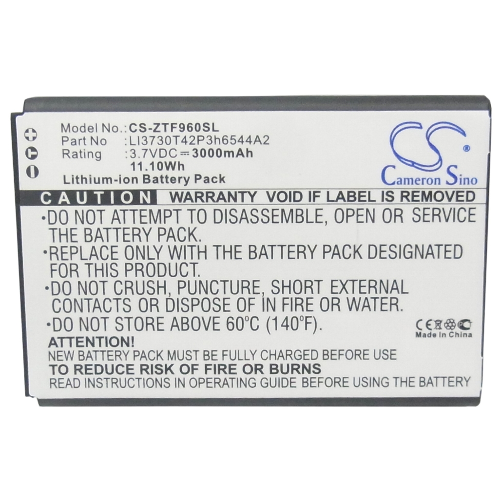 Hotspot Battery Zte CS-ZTF960SL