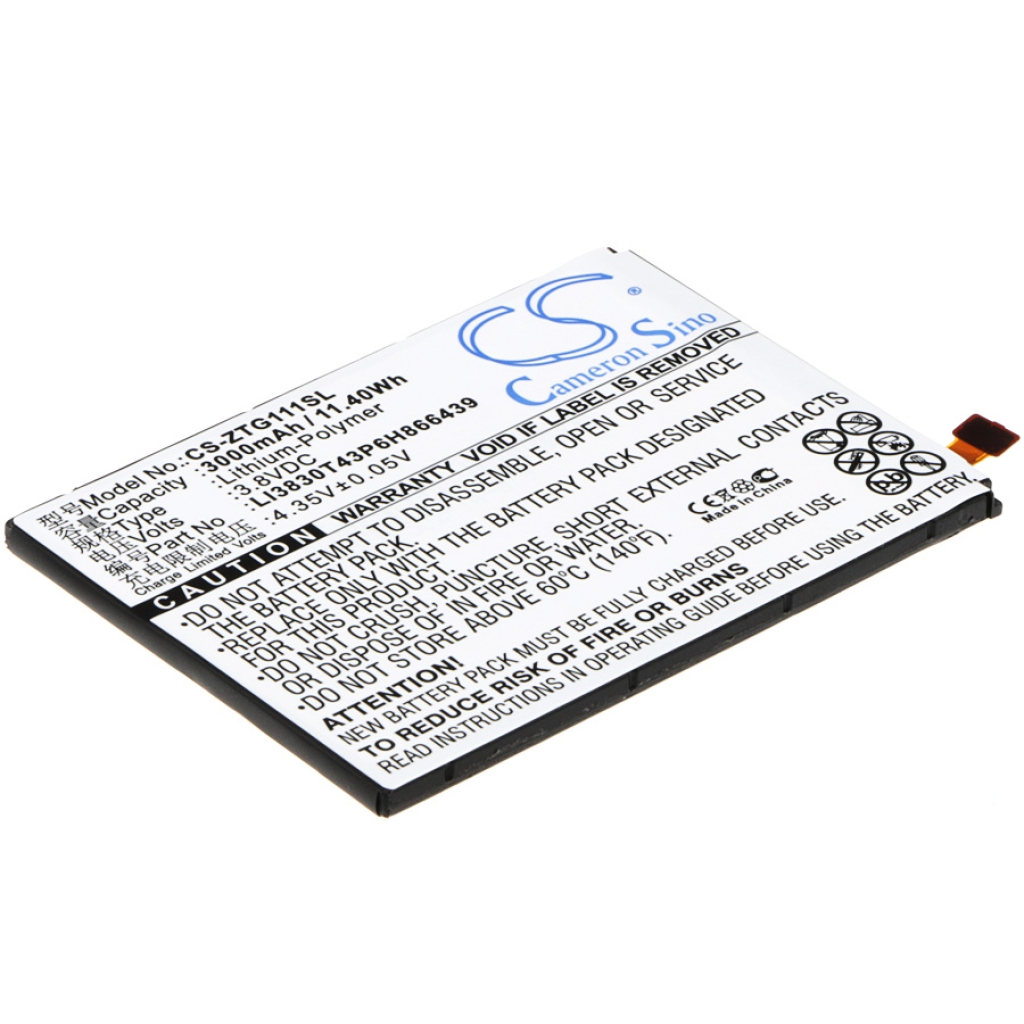 Battery Replaces LI3830T43P6H866439