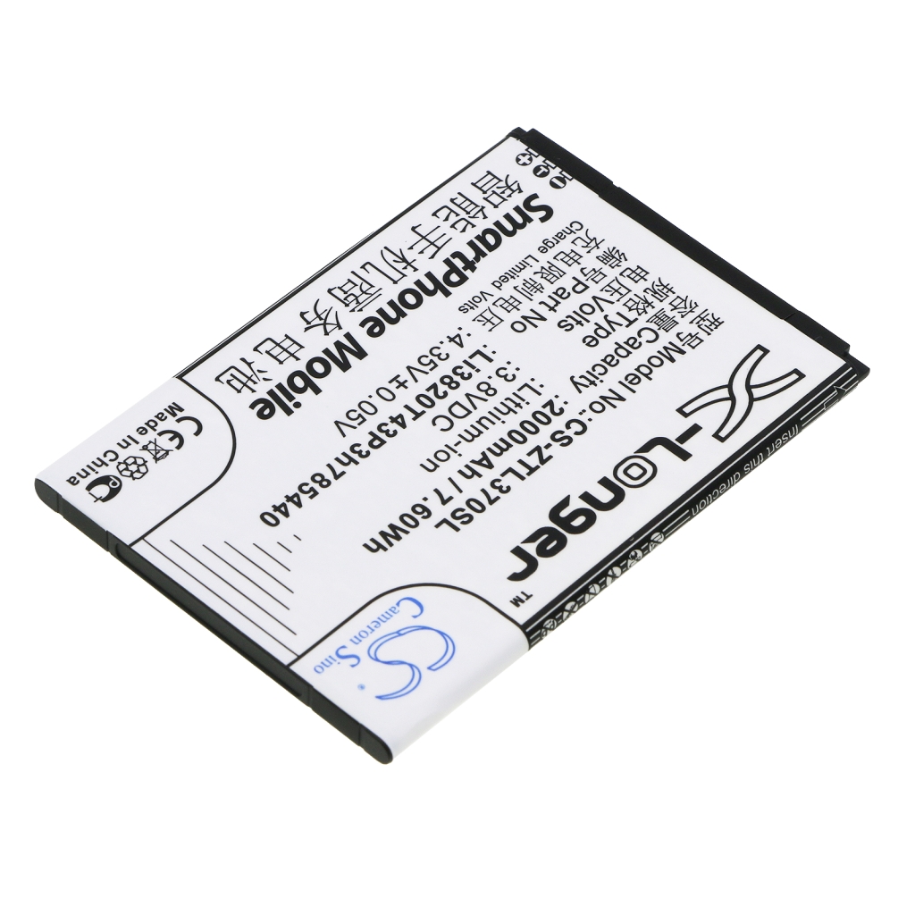 Mobile Phone Battery ZTE CS-ZTL370SL