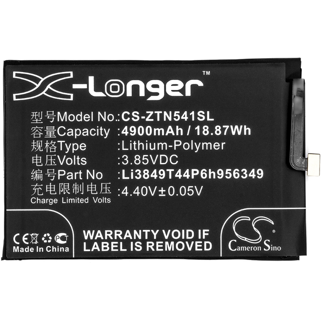 Battery Replaces Li3849T44P6h956349