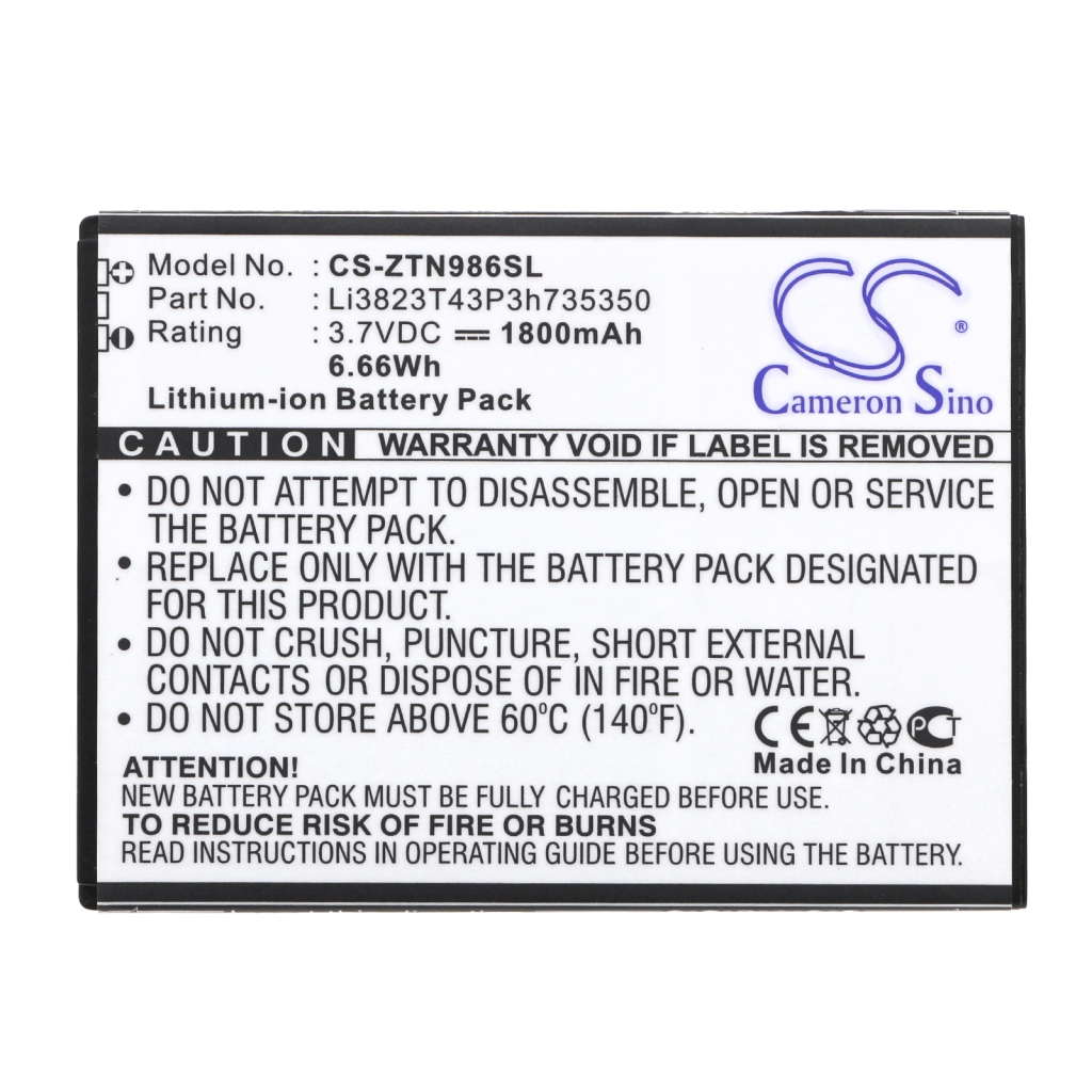 DeskTop Charger Boostmobile CS-ZTN986SL