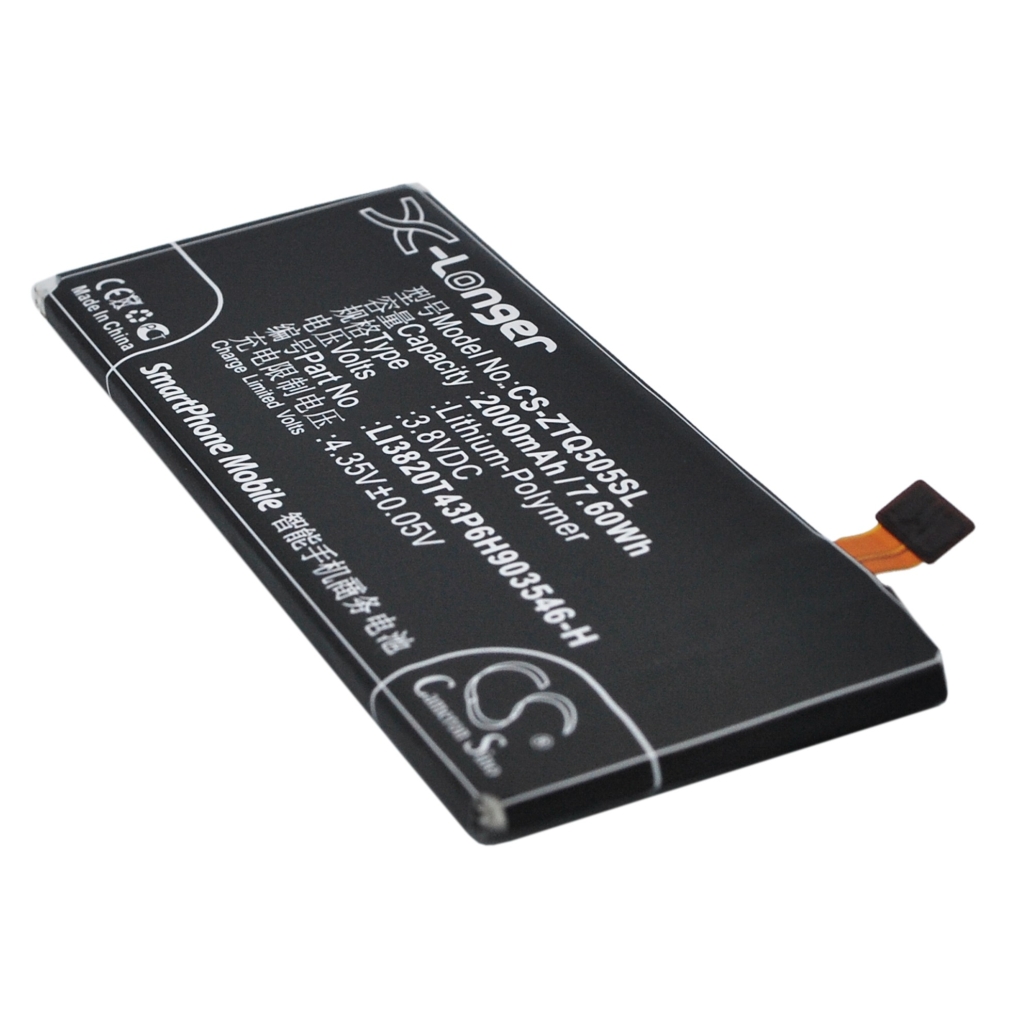 Compatible battery replacement for Original  LI3820T43P6H903546-H, LI3720T43P6H903546-H, LI3720T43P6H903546