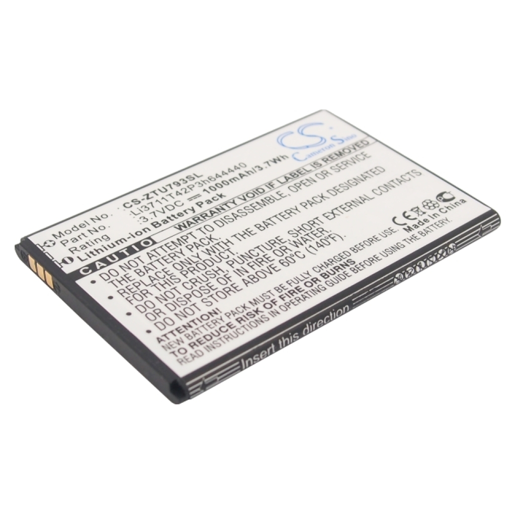 Battery Replaces Li3711T42P3h644440