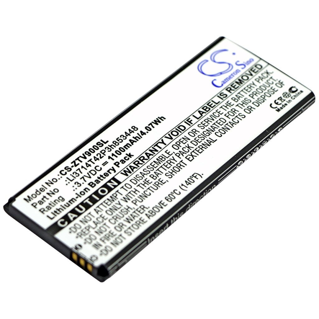 Compatible battery replacement for ZTE LI3714T42P3H853448