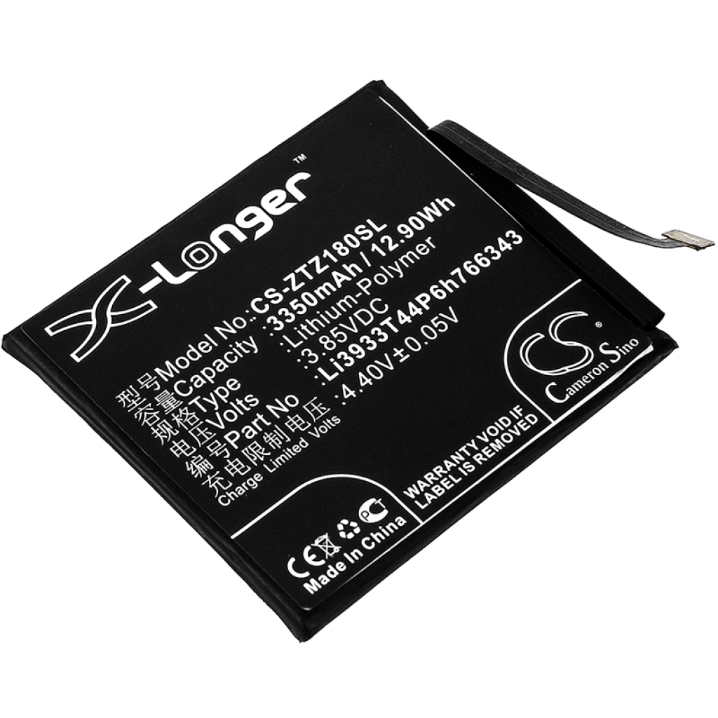 Compatible battery replacement for ZTE  Li3933T44P6h766343