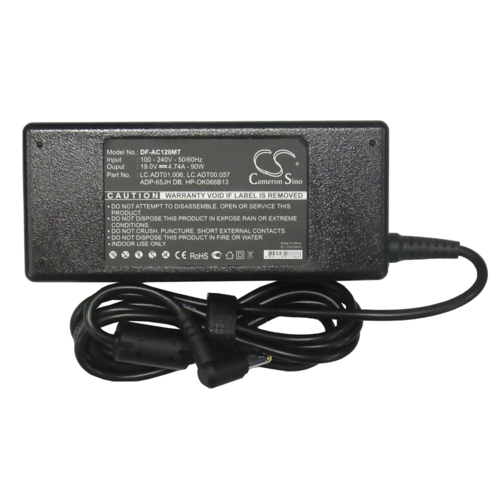 Compatible charger replacement for Acer  AP.06501.005, LC.ADT01.005, AP.T1902.001, LC.T2801.006, ADP-65JH DB...