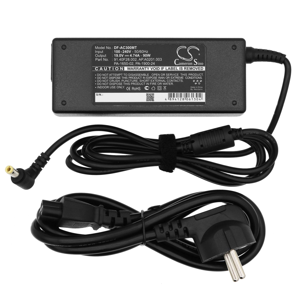 Compatible charger replacement for Medion  ACE83-110114-7000, TPC-PCA-002, F4813A, 222113-001, PA-1750-02...