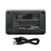 Compatible charger replacement for Saramonic  LC-E17, LP-E17, LC-E17C