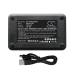 Compatible charger replacement for Canon  LP-E5, LC-E5