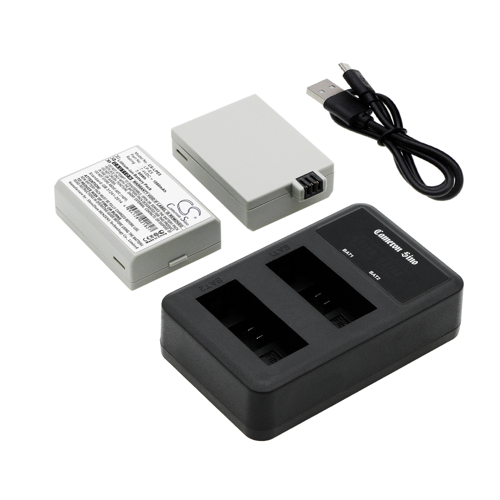 Compatible charger replacement for Canon  LP-E5, LC-E5