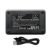 Compatible charger replacement for Canon  LP-E6, LP-6P, LC-E6E, LP-EL, LC-E6...