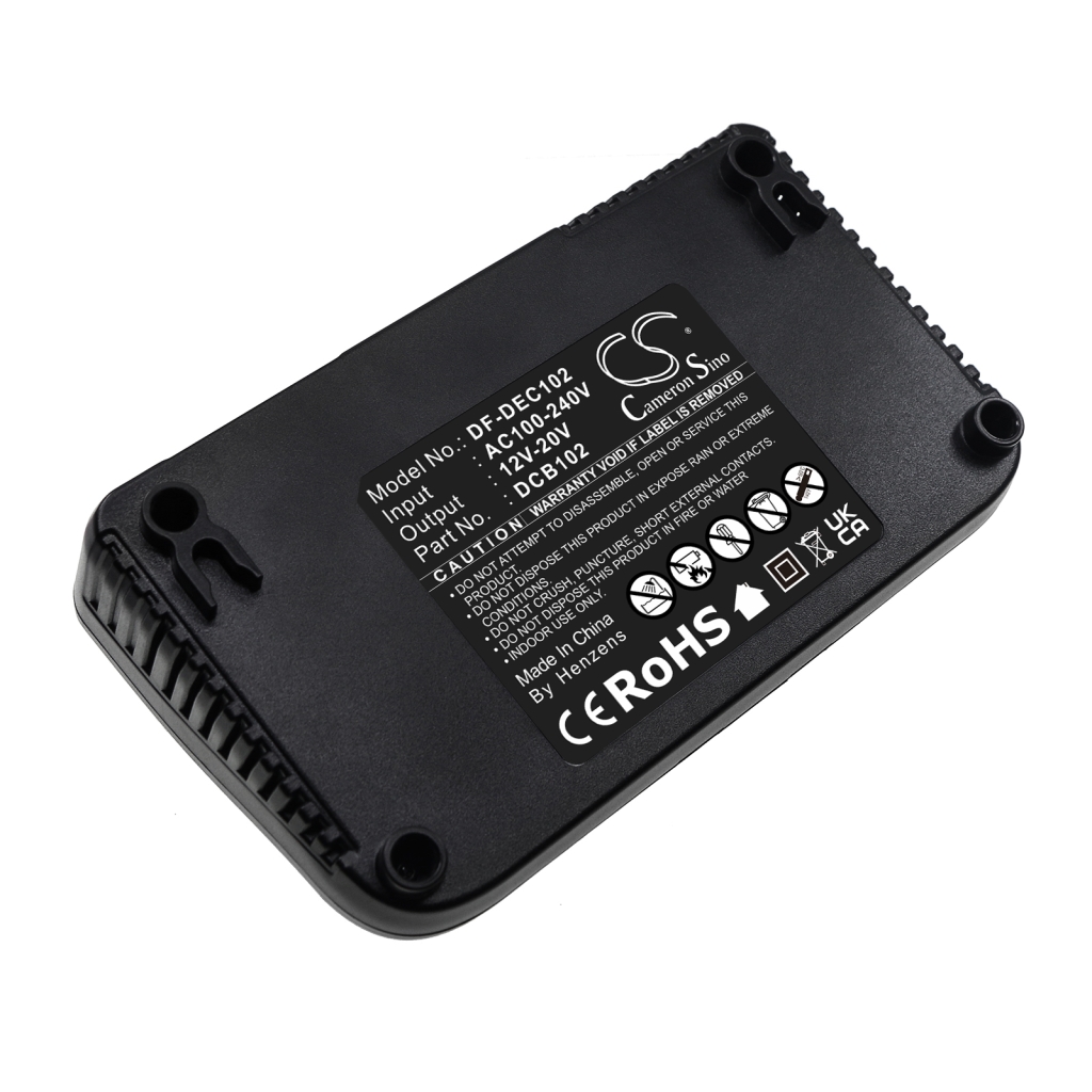 Compatible charger replacement for DeWalt  DCB105, DCB102, DCB120, DCB112