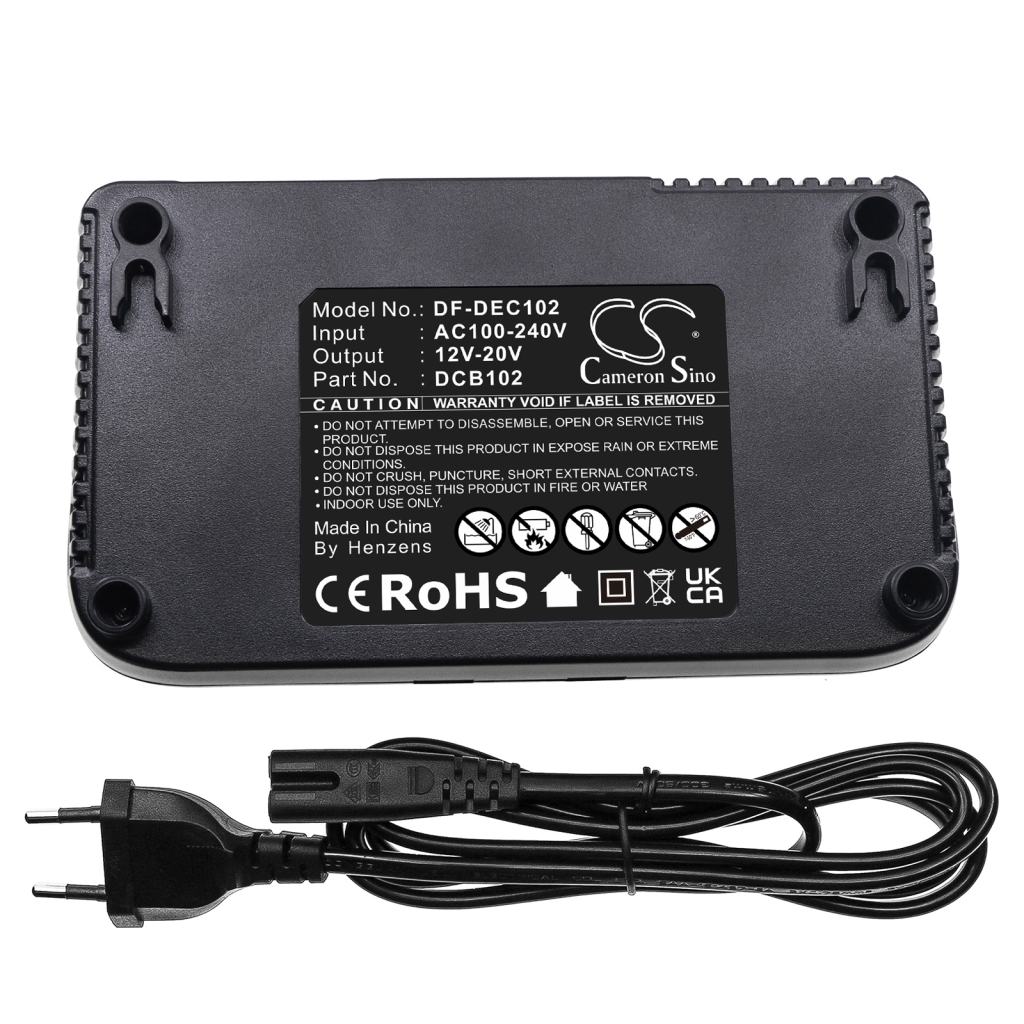 Compatible charger replacement for DeWalt  DCB102, DCB120, DCB112, DCB105