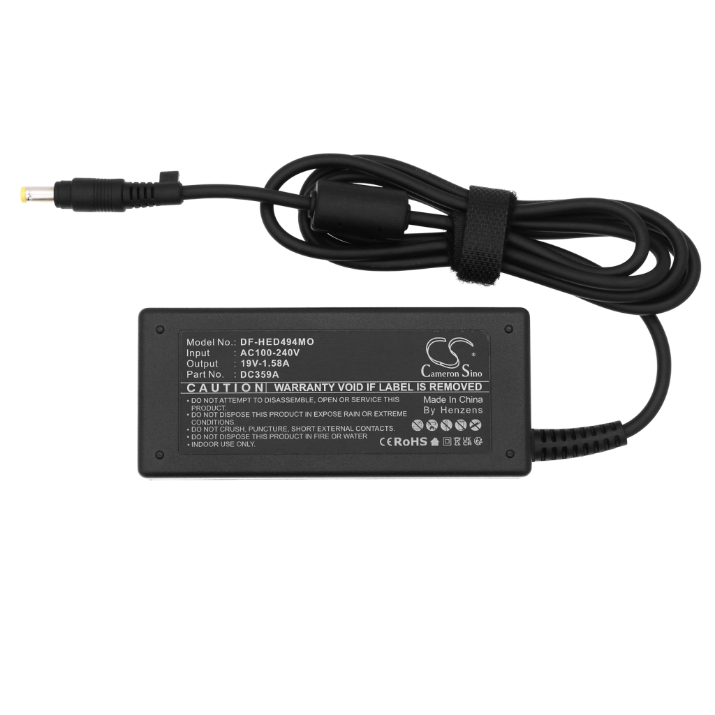 Compatible charger replacement for HP  FQ116AV ABU, 391172-001, 613161-001, 724264-001, PA-1650-51HA...