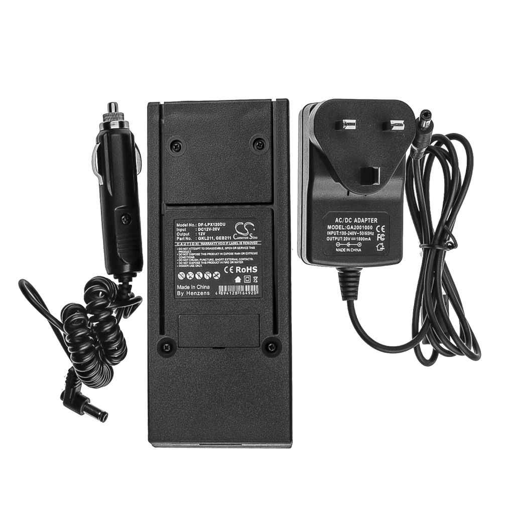 Compatible charger replacement for LEICA  GEB211, GEB21, GKL211, 772806, GEB90...