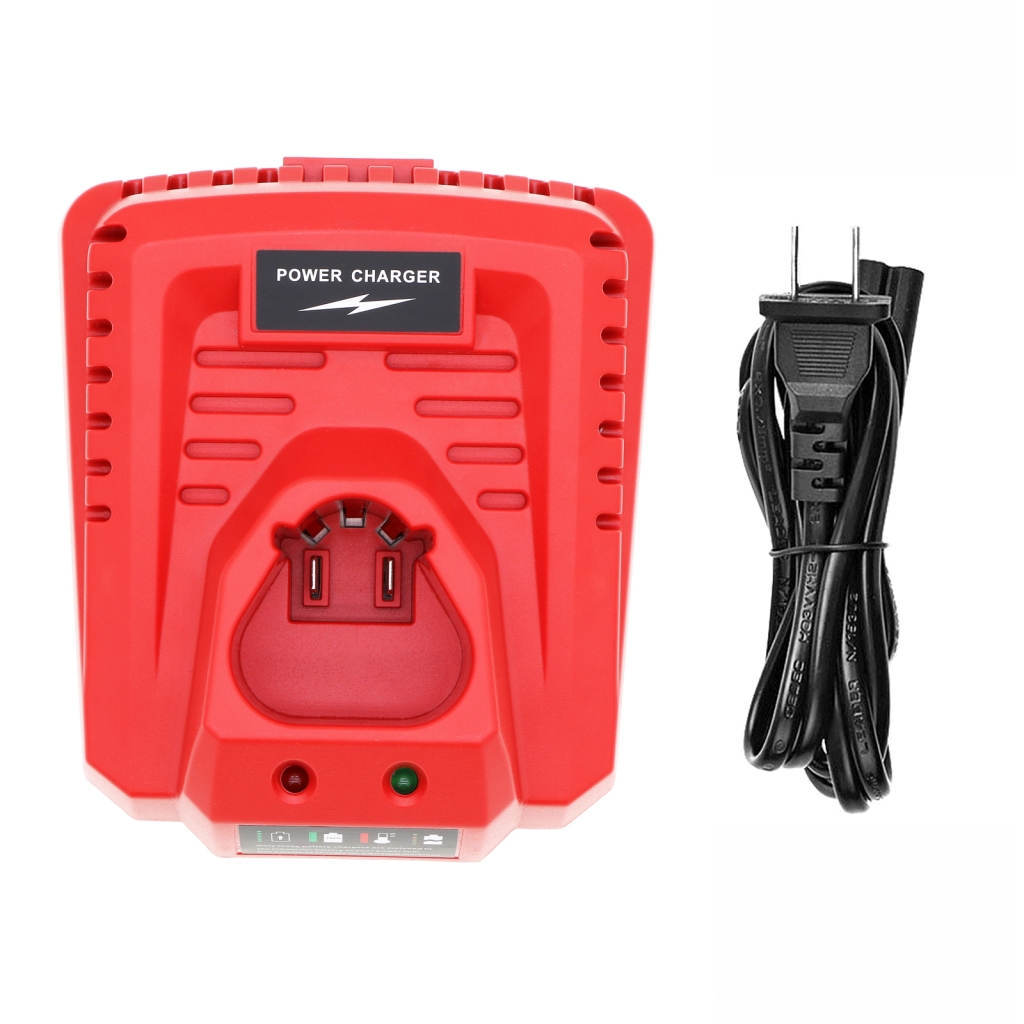 Compatible charger replacement for Milwaukee  M12 B4 XC, 48112412, M12 B3 XC, 48112402, 4932430065...