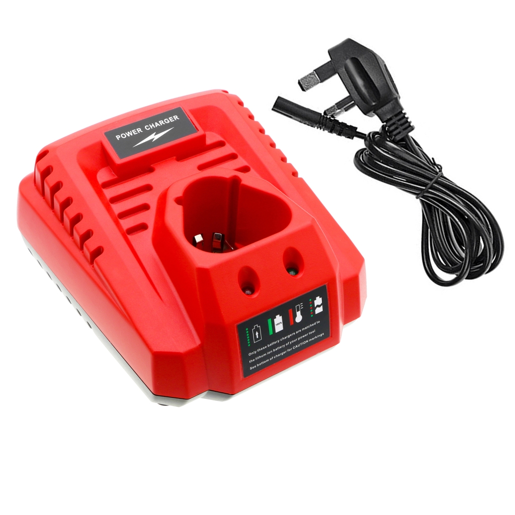 Compatible charger replacement for Milwaukee  M12 B3 XC, 48112402, 4932430065, 48-11-2440, 4932352664...