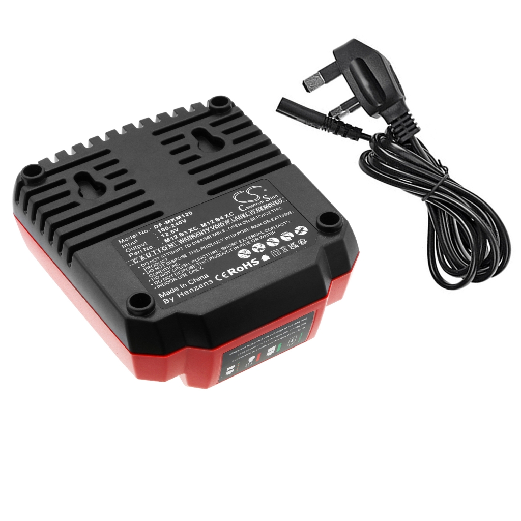 Compatible charger replacement for Milwaukee  48112412, M12 B3 XC, 48112402, 4932430065, 48-11-2440...