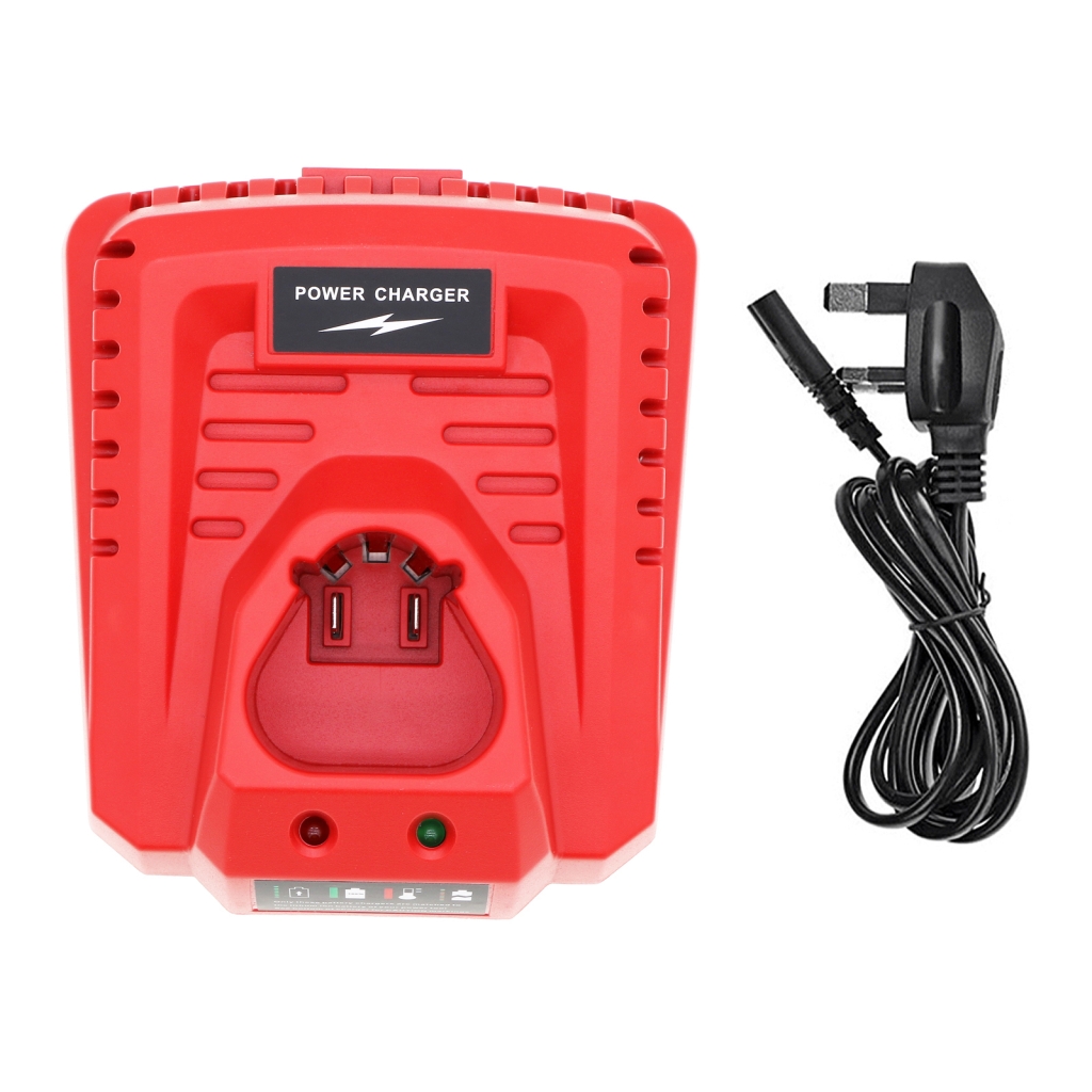 Compatible charger replacement for Milwaukee  M12 B4 XC, 48112412, M12 B3 XC, 48112402, 4932430065...