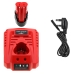 Compatible charger replacement for Milwaukee  M12 B4 XC, 48112412, M12 B3 XC, 48112402, 4932430065...