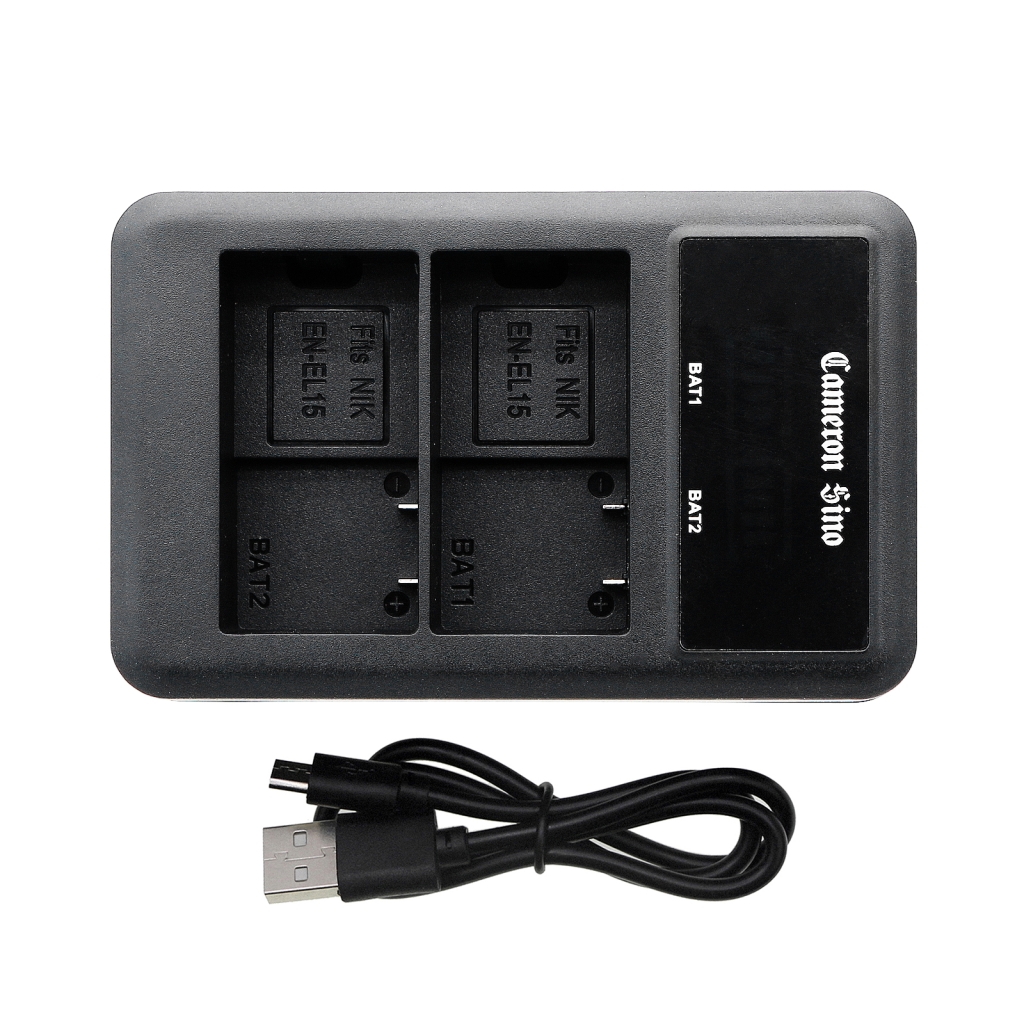 Compatible charger replacement for NIKON  EN-EL15, EL-EL15c, MH-25a, EN-EL15B, EN-EL15A