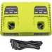 Compatible charger replacement for Ryobi  BPL-1820G, P108, P103, BPL-1815, P107...