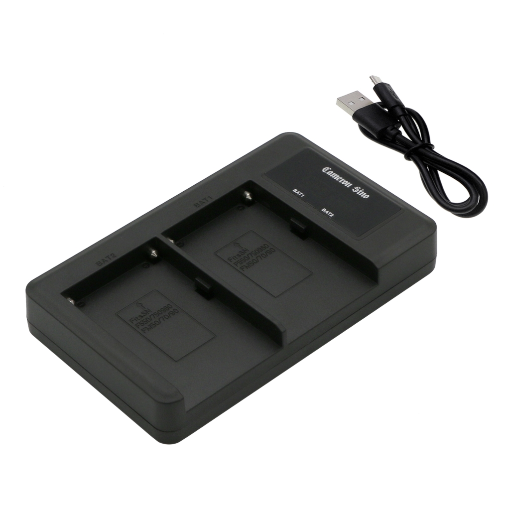 Compatible charger replacement for Sony  VM-BPL13, BB-65L, NP-F770, NP-F975, VW-VBD2...