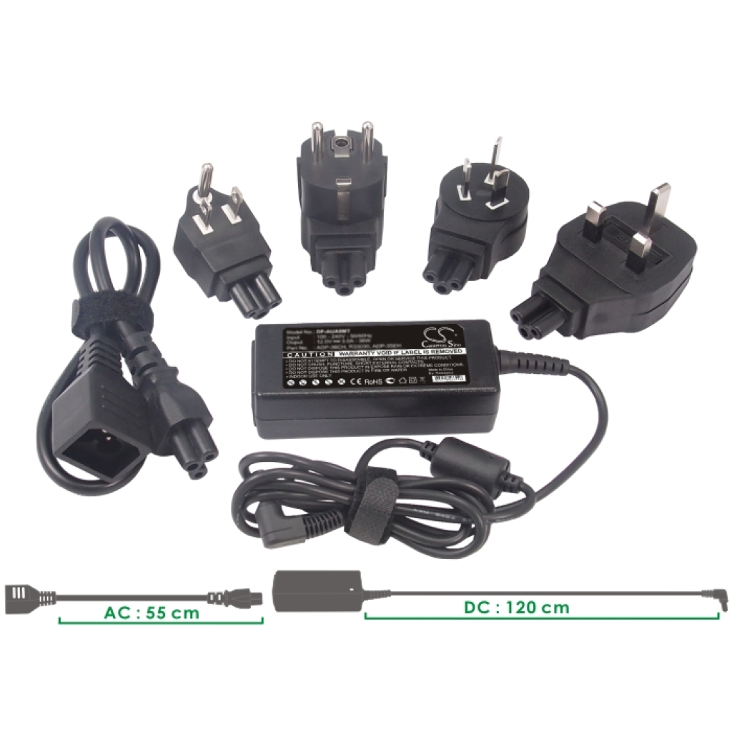 Laptop Adapter Advent BenQ FUJITSU IBM ... DF-TNB100MT