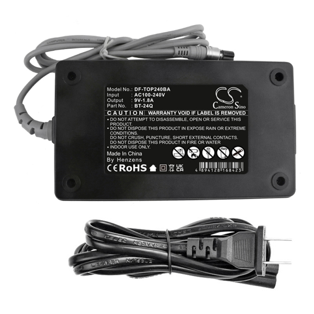 Compatible charger replacement for Topcon  BT-24Q